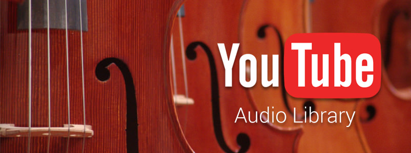 B - YouTube Audio Library banner