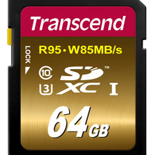 Transcend SDXC UHS-I U3(X)