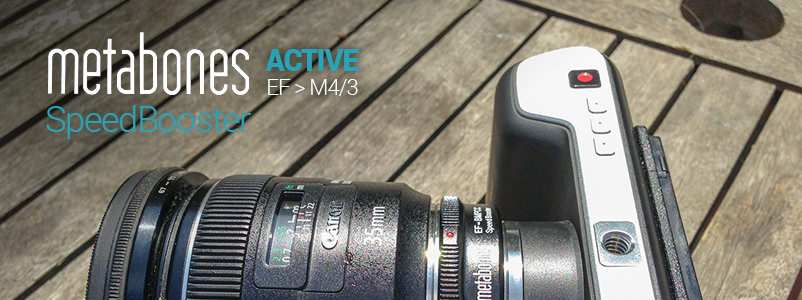 Metabones BMPCC Active Speedbooster